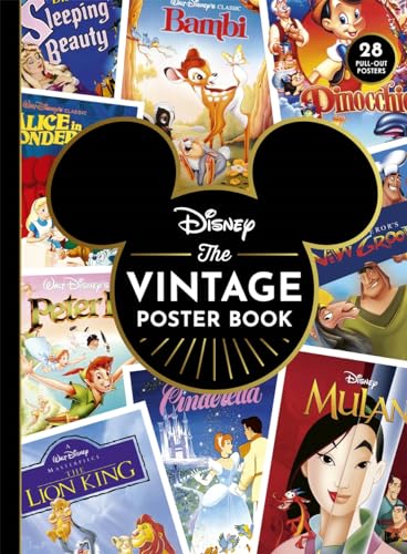 Disney The Vintage Poster Book: includes 28 iconic pull-out posters! von Studio Press