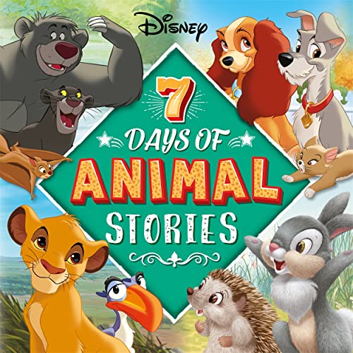 Disney: 7 Days of Animal Stories (Collection of Illustrated Tales)