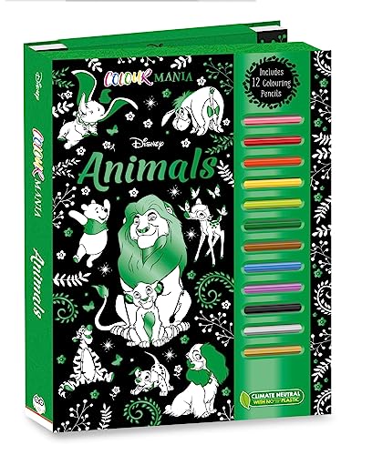 Disney: Animals (Art folder including 12 colouring pencils!) von Autumn Publishing