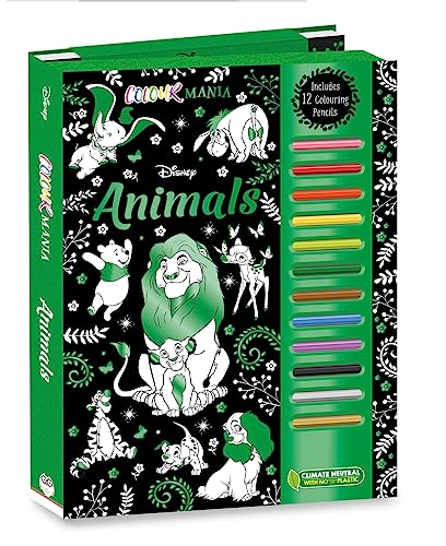 Disney: Animals (Art folder including 12 colouring pencils!)
