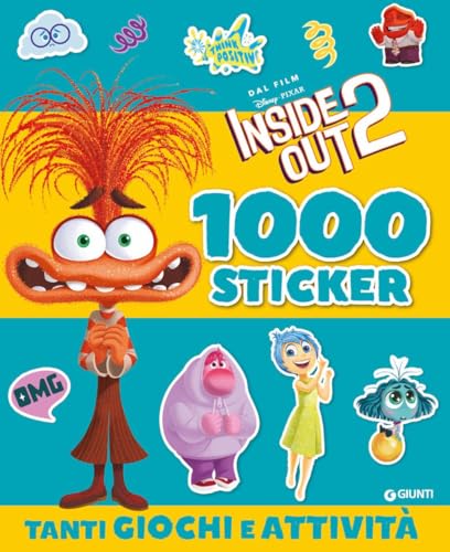 Inside out 2. 1000 sticker. Tanti giochi e attività. Ediz. a colori (500-1000 Stickers)