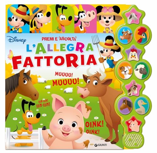 L'allegra fattoria. Premi e ascolta. Ediz. a colori von Disney Libri