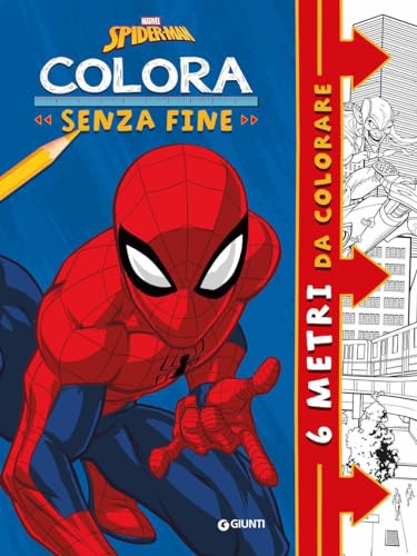 Spiderman. Colora senza fine 6 metri da colorare. Super album. Ediz. illustrata von Marvel Libri