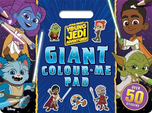 Star Wars Young Jedi Adventures: Giant Colour Me Pad von Autumn Publishing