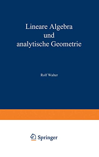 Lineare Algebra und Analytische Geometrie von Vieweg+Teubner Verlag