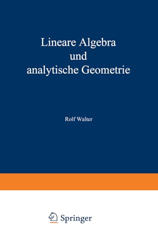 Lineare Algebra und Analytische Geometrie