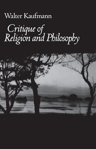 Critique of Religion and Philosophy von Princeton University Press