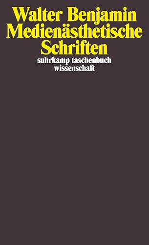 Medienästhetische Schriften (suhrkamp taschenbuch wissenschaft)