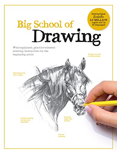 Big School of Drawing: Well-explained, practice-oriented drawing instruction for the beginning artist (1) von Walter Foster