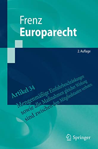 Europarecht (Springer-Lehrbuch) von Springer