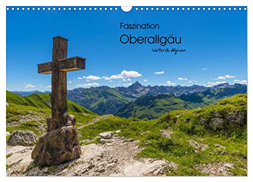 Faszination Oberallgäu (Wandkalender 2024 DIN A3 quer), CALVENDO Monatskalender