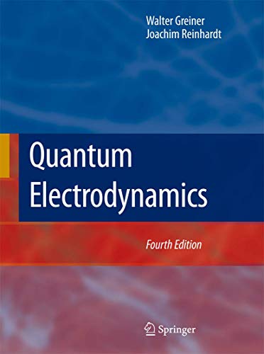 Quantum Electrodynamics von Springer
