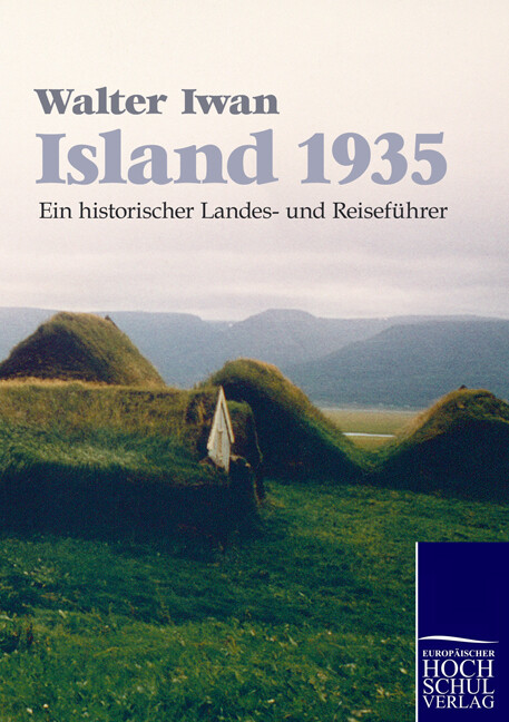 Island 1935 von Europäischer Hochschulverlag
