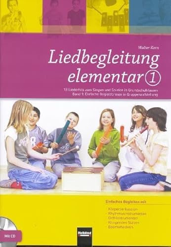 Liedbegleitung elementar 1, m. Audio-CD/CD-ROM