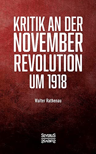 Kritik an der Novemberrevolution um 1918: Persönliche Einblicke aus politischer und gesellschaftlicher Sicht