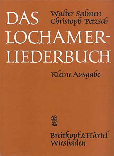 Das Lochamer Liederbuch - Kleine Ausgabe (BV 70 ) von Breitkopf & Härtel