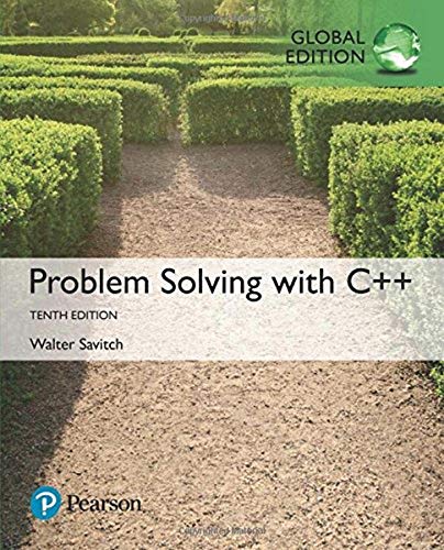 Problem Solving with C++, Global Edition von Pearson Education Limited