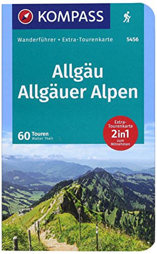 KOMPASS Wanderführer Allgäu, Allgäuer Alpen: Wanderführer mit Extra-Tourenkarte 1:40000, 60 Touren, GPX-Daten zum Download. KOMPASS Wanderführer Allgäu, Allgäuer Alpen: Wanderführer mit Extra-Tourenkarte 1:40000, 60 Touren, GPX-Daten zum Download.