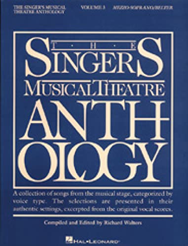 Singers Musical Theatre: Mezzo Soprano Volume 3: Mezzo-Soprano/Belter