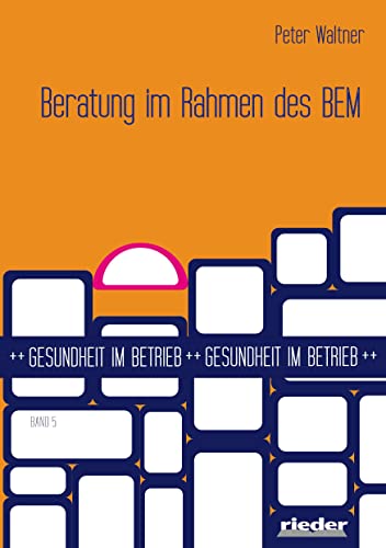 Beratung im Rahmen des BEM von Rieder Vlg f. Recht u. Kommunik.