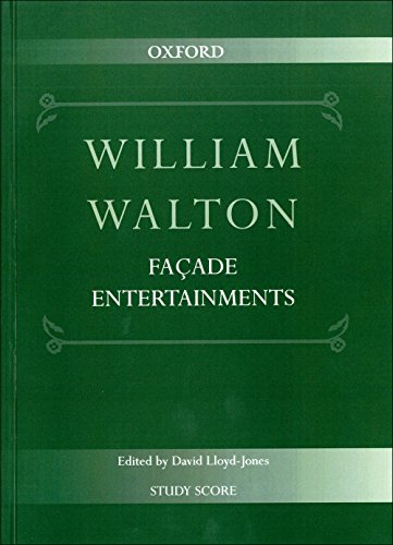 Facade Entertainments: Study Score (William Walton Edition)