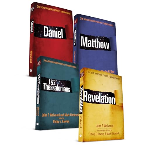 Walvoord Commentary Set of 4 (John Walvoord Prophecy Commentaries)