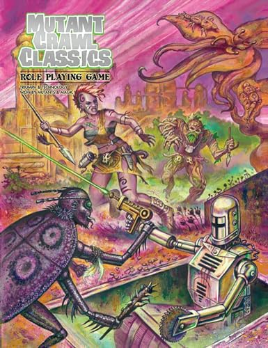 Mutant Crawl Classics Core Rulebook, Softcover Edition von Goodman Games