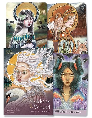 Maidens of the Wheel Oracle Cards: Inner Journeys Through the Cycles of the Year von Llewellyn Worldwide Ltd