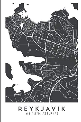 REYKJAVIK 64.15ºN /21.94ºE: ICELAND, ISLANDIA, Travel Journal Designed in Barcelona, Travel Journal Notebook, Bullet Journal Book, Diary, Memoir, ... Planner, City Map, (CITY MAPS, Band 15)