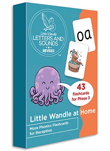 Little Wandle at Home More Phonics Flashcards for Reception: Phases 2 and 3 (Big Cat Phonics for Little Wandle Letters and Sounds Revised)