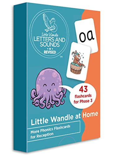 Little Wandle at Home More Phonics Flashcards for Reception: Phases 2 and 3 (Big Cat Phonics for Little Wandle Letters and Sounds Revised)