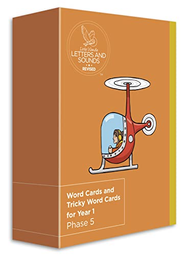 Word Cards and Tricky Word Cards for Year 1: Phase 5 (Big Cat Phonics for Little Wandle Letters and Sounds Revised) von Collins