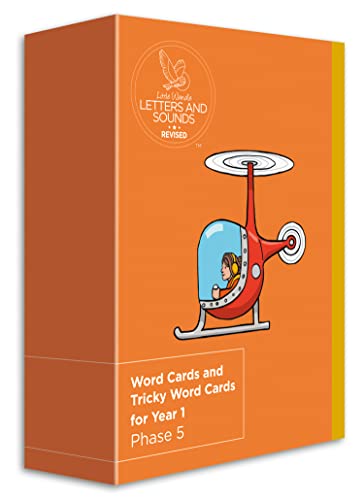 Word Cards and Tricky Word Cards for Year 1: Phase 5 (Big Cat Phonics for Little Wandle Letters and Sounds Revised) von Collins