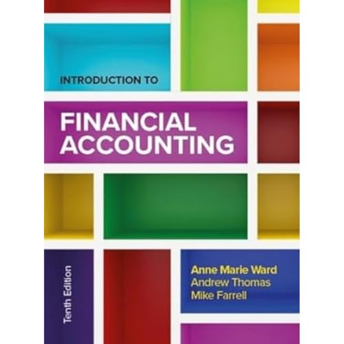 Introduction to Financial Accounting 10e von McGraw-Hill Education (UK) Ltd