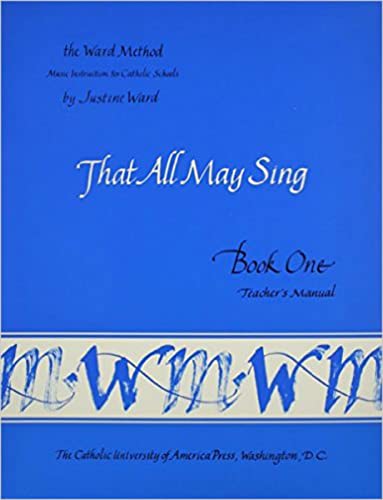 That All May Sing: Book 1: Teacher's Manual (Ward Method, Band 1)
