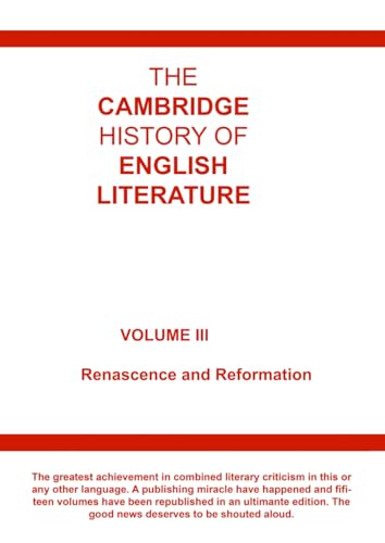 The Cambridge History of English Literature - Volume 3 von Independently published