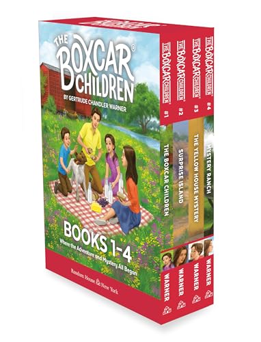 The Boxcar Children Mysteries Boxed Set 1-4: The Boxcar Children; Surprise Island; The Yellow House; Mystery Ranch von Albert Whitman & Company