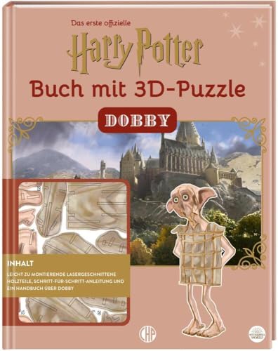 Harry Potter - Dobby - Das offizielle Buch mit 3D-Puzzle Fan-Art: Buch mit hochwertigem Harry Potter Dobby-Figuren-Holzbau-Set Harry Potter - Dobby - Das offizielle Buch mit 3D-Puzzle Fan-Art: Buch mit hochwertigem Harry Potter Dobby-Figuren-Holzbau-Set