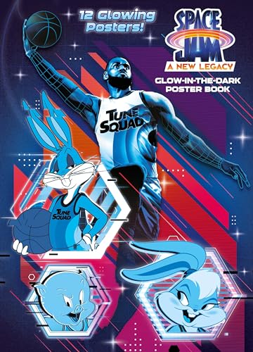 Space Jam a New Legacy Glow-in-the-dark Poster Book