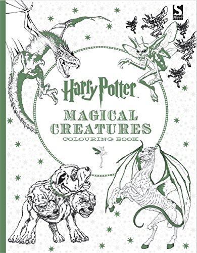 Harry Potter Magical Creatures Colouring Book