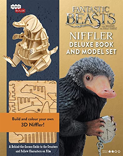 IncrediBuilds - Fantastic Beasts - Niffler: Deluxe model and book set (Harry Potter)