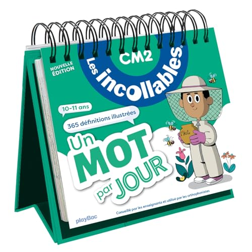 Les incollables - Un mot par jour - CM2 10/11 ans - Édition 2024: 365 définitions illustrées