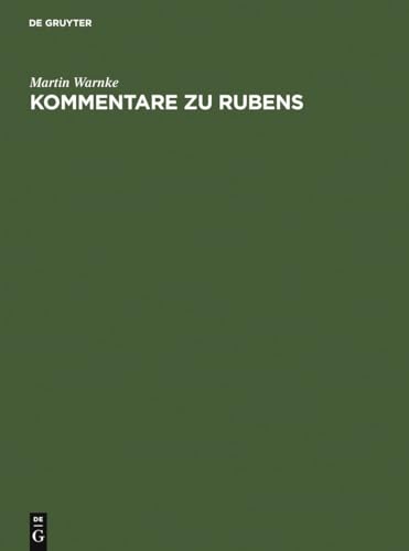 Kommentare zu Rubens von de Gruyter