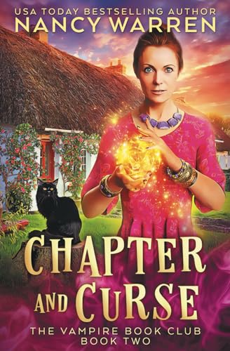 Chapter and Curse: A Paranormal Women's Fiction Cozy Mystery (Vampire Book Club, Band 2) von Ambleside Publishing