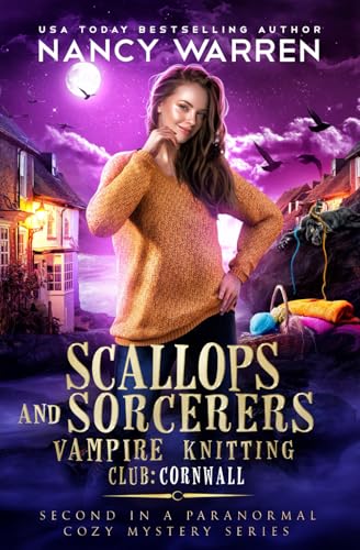 Scallops and Sorcerers: Vampire Knitting Club: Cornwall von Ambleside Publishing