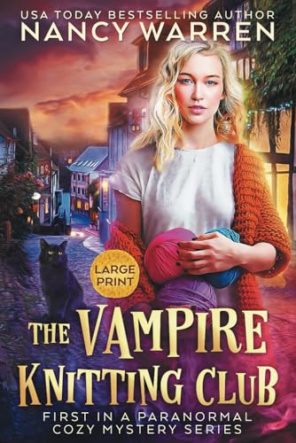 The Vampire Knitting Club (Large Print): First in a Paranormal Cozy Mystery Series von Ambleside Publishing