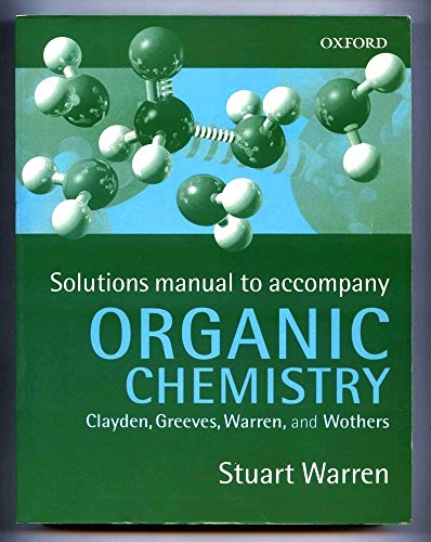 Organic Chemistry. Solutions Manual