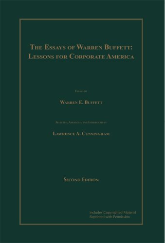 The Essays of Warren Buffett: Lessons for Corporate America von Cunningham Group