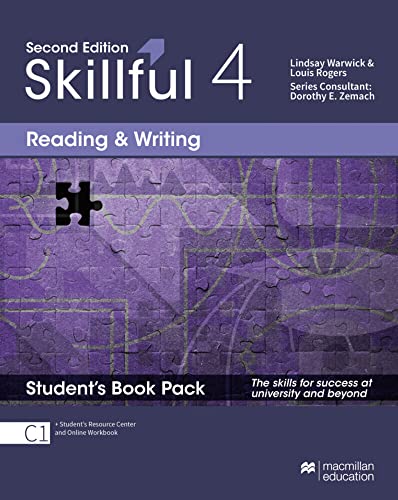 Skillful 2nd edition Level 4 – Reading and Writing: The skills for success at university and beyond / Student’s Book with Student’s Resource Center and Online Workbook