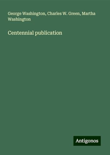 Centennial publication von Antigonos Verlag